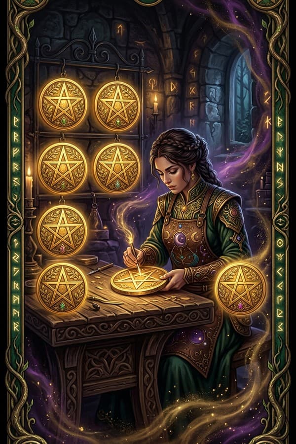 Eight of Pentacles