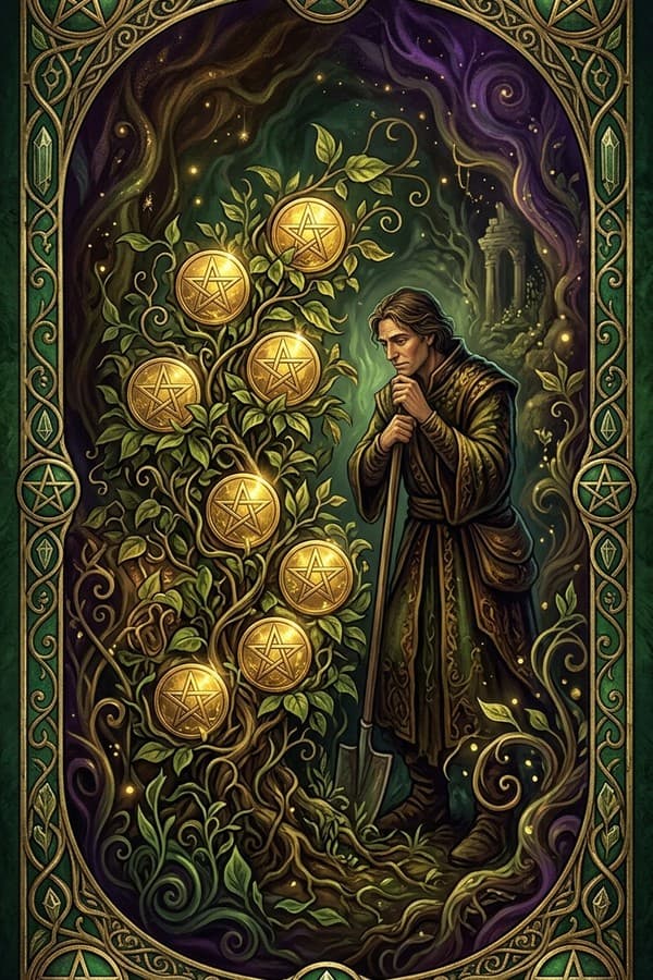 Seven of Pentacles